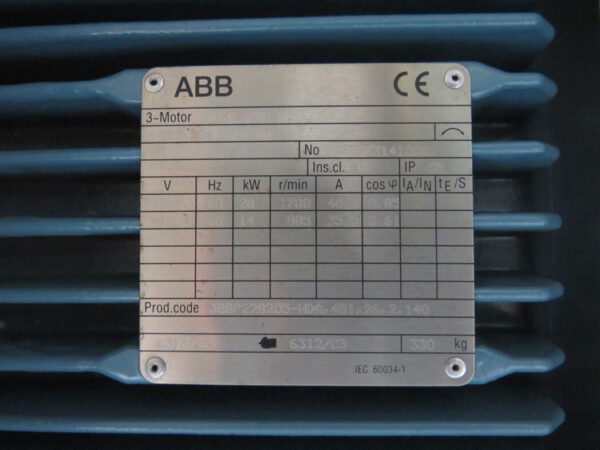 ABB E-Motor 28kW Description