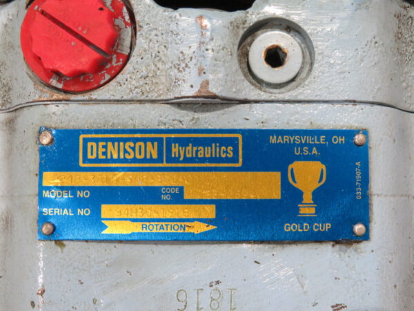 Denison P24 GOLD CUP Piston Pump / Motor