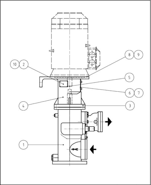 Rauma Brattvaag Hydraulic Pump type: PV GS 440-46