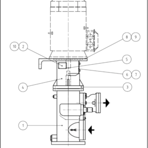 Rauma Brattvaag Hydraulic Pump type: PV GS 440-46