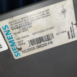 Siemens Breaker 3VL9300-3MQ00 FR