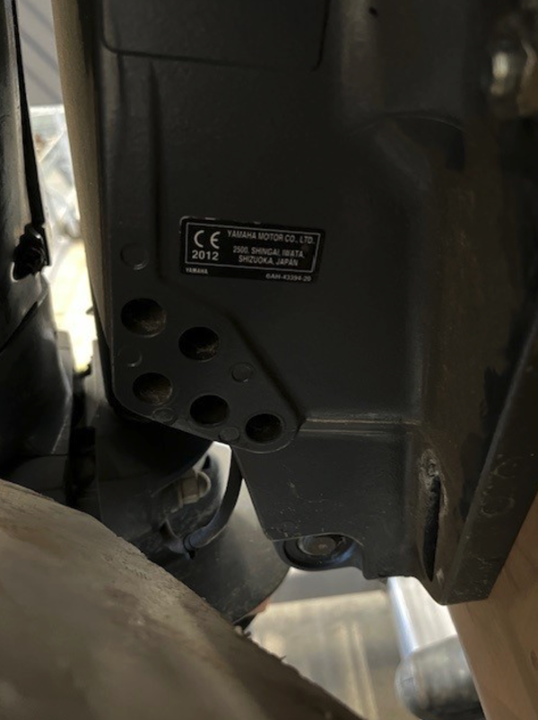 Yamaha 100hp outboard