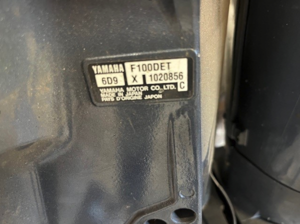 Yamaha 100hp outboard
